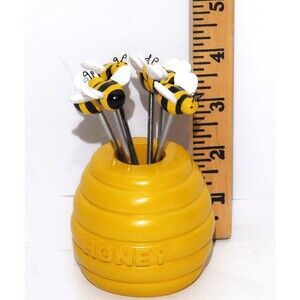 Gourmet Art 6-Piece Stainless Steel Cocktail Picks/Fruit Sticks/Appetizer Picks